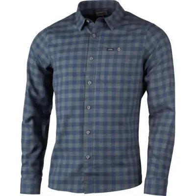 Lundhags M's Ekren Long Sleeve Shirt Deep Blue
