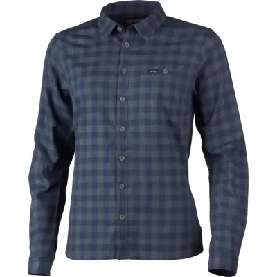 Lundhags W's Ekren Long Sleeve Shirt Deep Blue