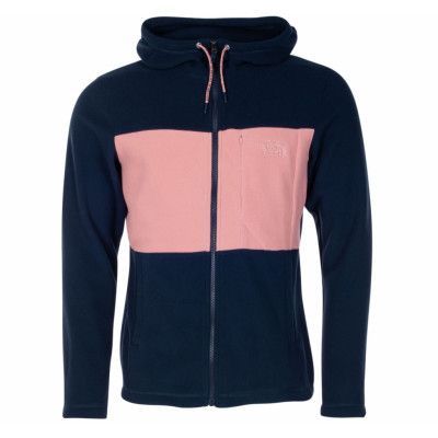 M Blocked Fz Hd, Aviator Navy/Pink Clay, S,  Hoodies