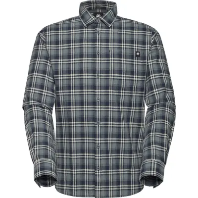 Mammut Men's Trovat Summer Longsleeve Shirt  Marine-strata