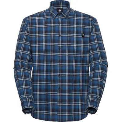 Mammut Men's Trovat Summer Longsleeve Shirt  Marine-tschiel