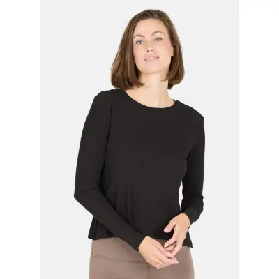Mandes W L/S Tee, Black, 36,  T-Shirts