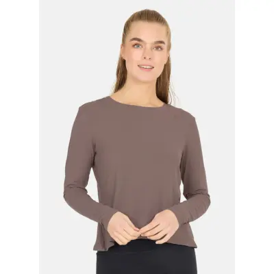 Mandes W L/S Tee, Falcon, 44,  T-Shirts