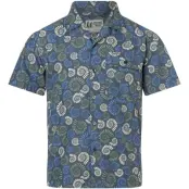 Marmot AirExchange UPF 40 Camp Novelty SS Shirt Thunderhead Multi Fossil Thunderhead Multi Fossil L