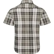 Marmot AirExchange UPF 40 Novelty SS Shirt Hickory Nut Wayland Plaid Hickory Nut Wayland Plaid L