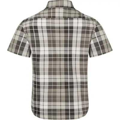 Marmot AirExchange UPF 40 Novelty SS Shirt Hickory Nut Wayland Plaid Hickory Nut Wayland Plaid L