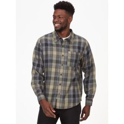 Marmot Fairfax Novelty Light Weight Flannel Black