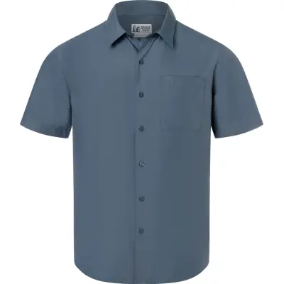 Marmot Men's Airexchange Upf 40 Ss Shirt Thunderhead