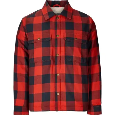 Marmot Ridgefield Sherpa Flannel Shirt Jacket Sumac Sumac L