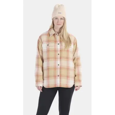 Marmot W Ridgefield SherpaFlannel jacket Cream/White