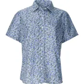 Marmot Women's Airexchange Novelty Ss Shirt Vapor Sunburst