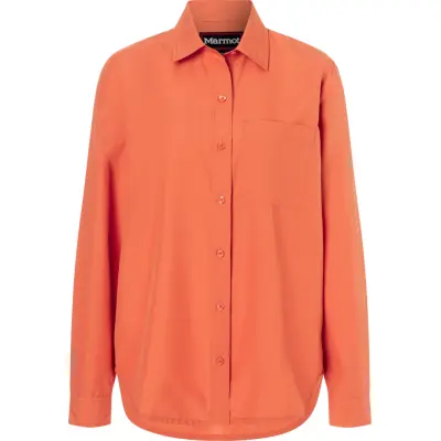 Marmot Women's Airexchange Upf 40 Ls Shirt Pomelo