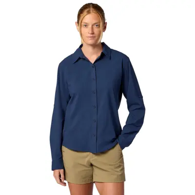 Marmot W's Airexchange Ls Shirt Nightfall Navy