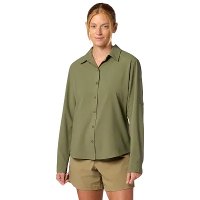 Marmot W's Airexchange Ls Shirt Olive Grove