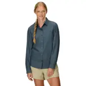 Marmot W's Airexchange Upf 40 Ls Shirt Thunderhead