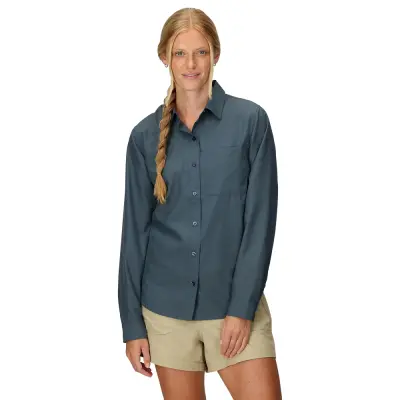 Marmot W's Airexchange Upf 40 Ls Shirt Thunderhead
