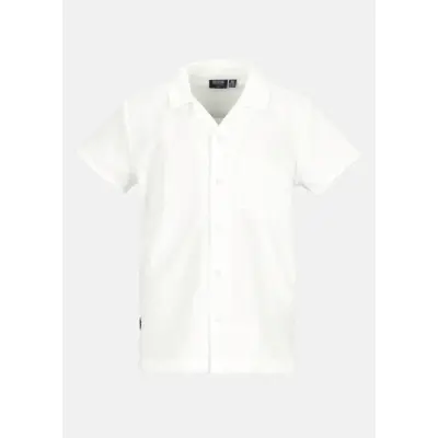 Max Shirt Jr, White, 150,  Kortärmade Skjortor