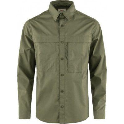 Fjällräven Men's Abisko Trail Shirt Long Sleeve Green
