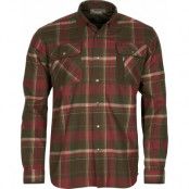 Pinewood Men's Cornwall Shirt Dark Green/Dark Copper