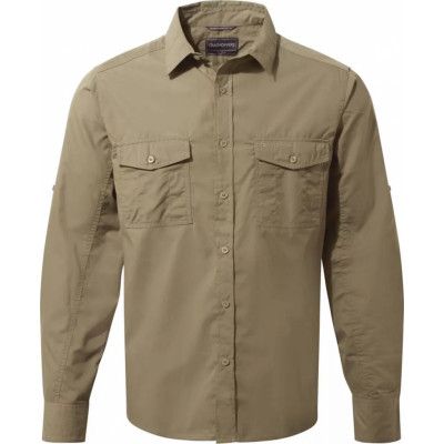 Men's Kiwi Long Sleeved Shirt Pebble
