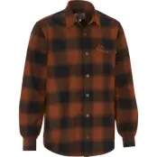 Swedteam Men's Lynx Wool Shirt Dark Orange