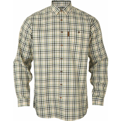 Härkila Men's Milford Shirt Beech Green Check