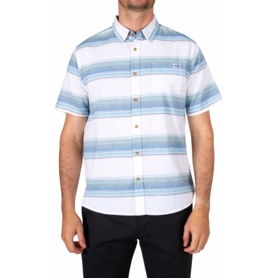 Salty Crew Men's Outskirts Short-Sleeve Woven Cream