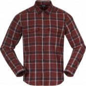Men's Tovdal Shirt Amarone Red/Dark Shadow Grey Check