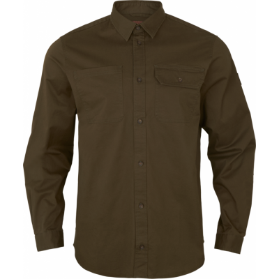 Härkila Men's Trym Long Sleeve Shirt Willow Green
