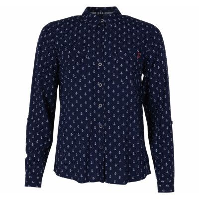 Miami Shirt, Dk Navy, 34,  Dam