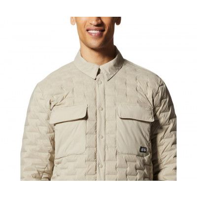 Mountain Hardwear Stretchdown Light Shacket Men Badlands