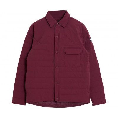 Mountain Works Trail Overshirt Jacket Deep Burgundy