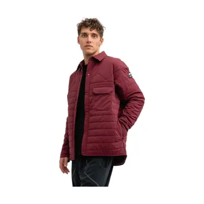 Mountain Works Trail Overshirt Jacket Deep Burgundy Deep Burgundy S