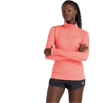 New Balance Women's Sport Essentials Space Dye 1/4 Zip