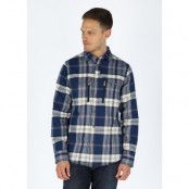 Nordkap Flannel Shirt, Navy Check, 3xl,  Långärmade Skjortor