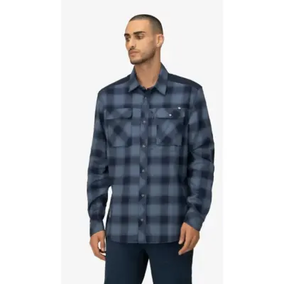 Norrøna Femund Flannel Shirt M'S Navy Blazer - S