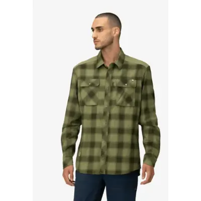 Norrøna Femund Flannel Shirt M'S Rosin - S