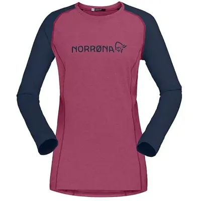 Norrøna Fjørå Equaliser Lightweight Long Sleeve Violet Quartz/Indigo Night