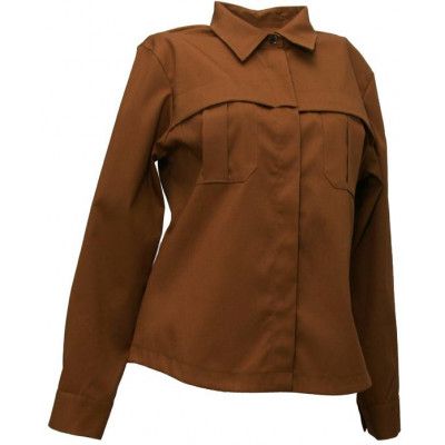 Partiotuote Nykymallin mukainen partiopaita, naisten, ruskea