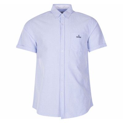 Oregon Classic Shirt S/S, Lt Blue, 2xl,  Kortärmade Skjortor