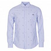 Oxford Flamingo Shirt, Lt Blue, Xl,  Långärmade Skjortor