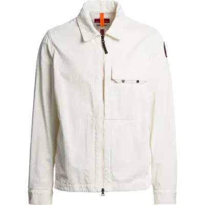 Parajumpers Men's Galross Corduroy Overshirt Warm Ivory