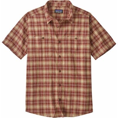 Patagonia Men's Back Step Shirt Beyond Horizons: Mangrove Red