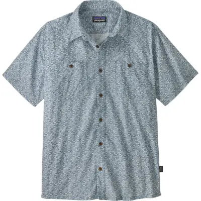 Patagonia Men's Back Step Shirt Mountain Breeze: Still Blue