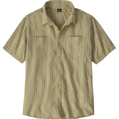 Patagonia Men's Back Step Shirt Rapids: Weathered Stone