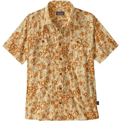 Patagonia M's Back Step Shirt Wildflower Pastel: Buttercup Yellow Wildflower Pastel: Buttercup Yellow M