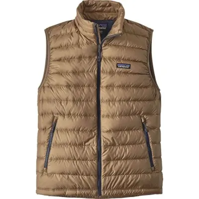Patagonia M's Down Sweater Vest Mojave Khaki