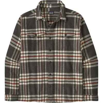 Patagonia M's Fjord Flannel Shirt Catch: Ink Black - S