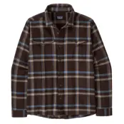 Patagonia M's Fjord Flannel Shirt Crossing: Den Brown