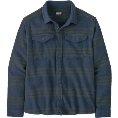 Patagonia M's Fjord Flannel Shirt Treelined/Smolder Blue